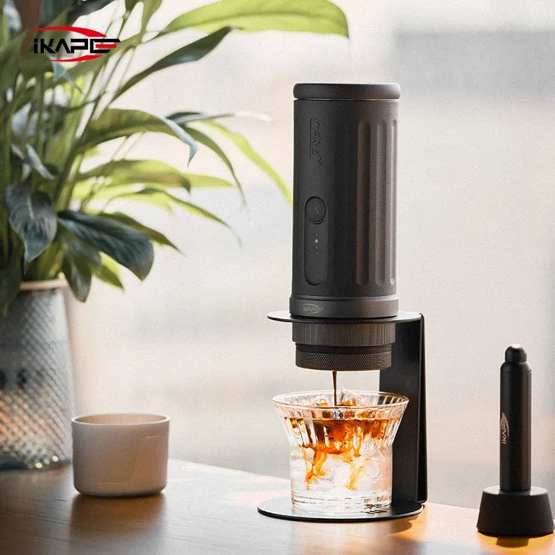 IKAPE Kapo K2 51mm Portable Coffee Machine,Ideal For Beginners,Includes a Complete Espresso Kit,Suitable For Home Use Or Travel